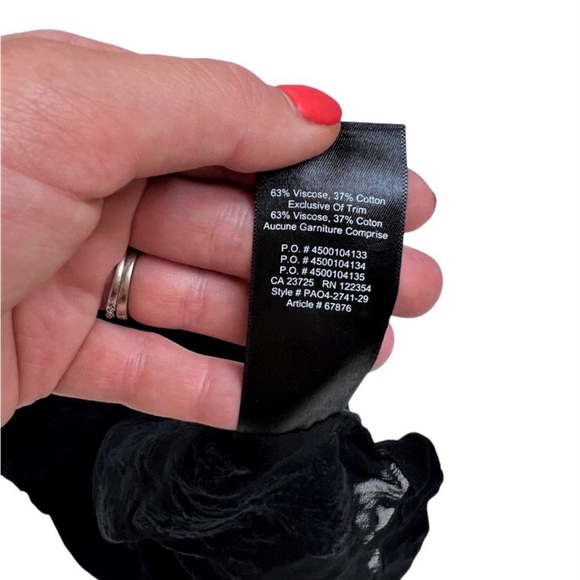 WILFRED Embroidered Blayze Short Sleeve Blouse (Medium) - Picture 6 of 8